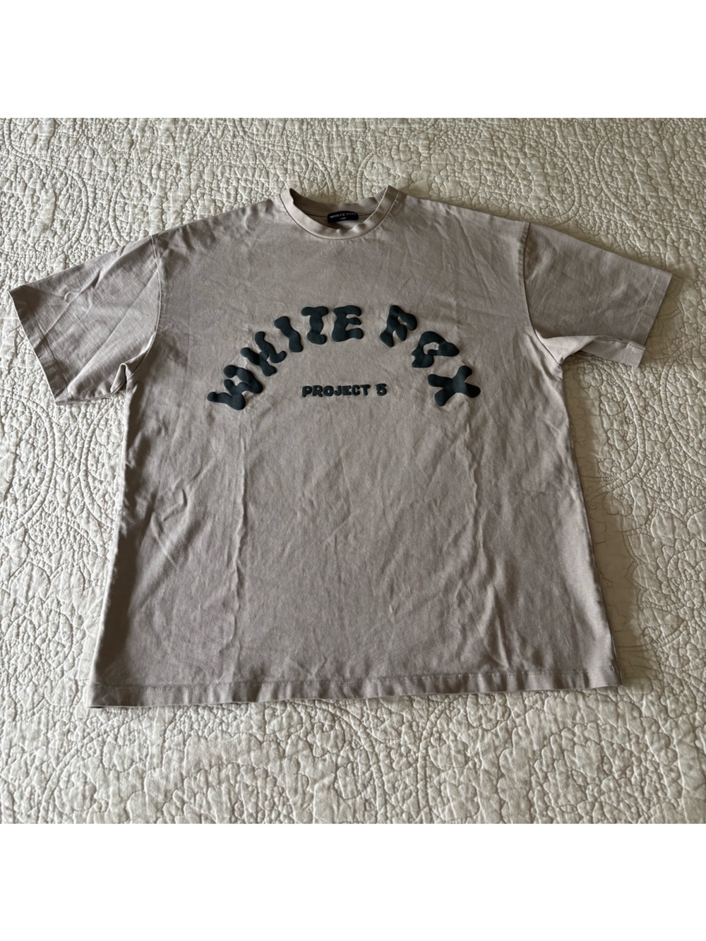 White Fox and Project 5 Graphic Short Sleeve Tee